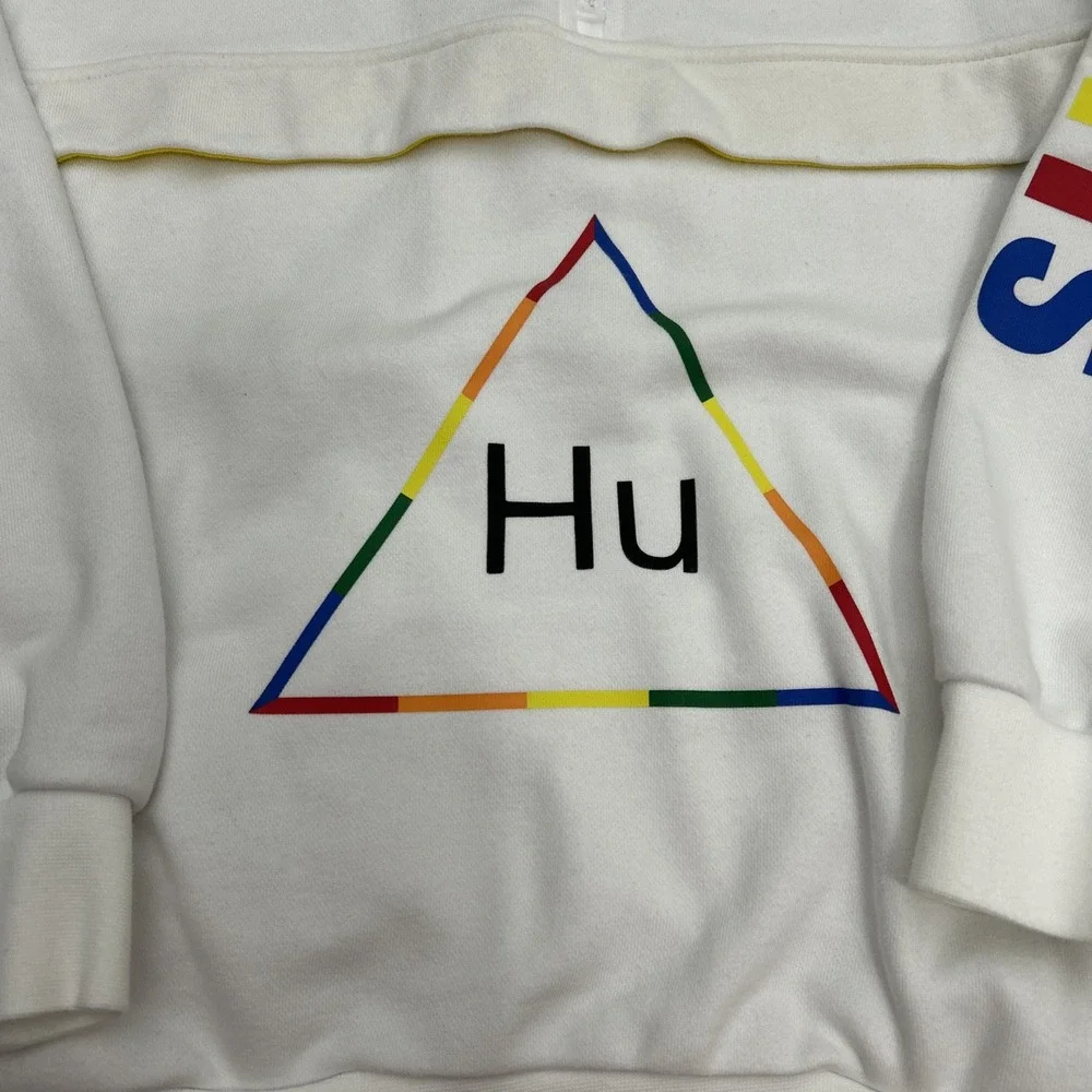 Vintage Mens M Pharrell‎ Williams Adidas Hu Human Race Hoodie 60097